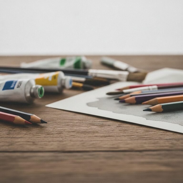 Ilustração sobre artistas visuais inspirados em música: referências para explorar - Ateliê Artístico