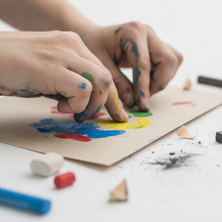 Imagem ilustrativa (gerada por IA) sobre melhor giz pastel oleoso: marcas e características - Ateliê Artístico